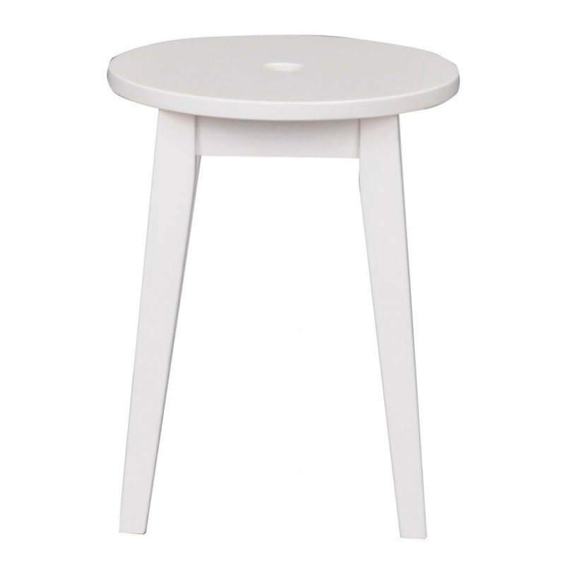 RO Met Stool White